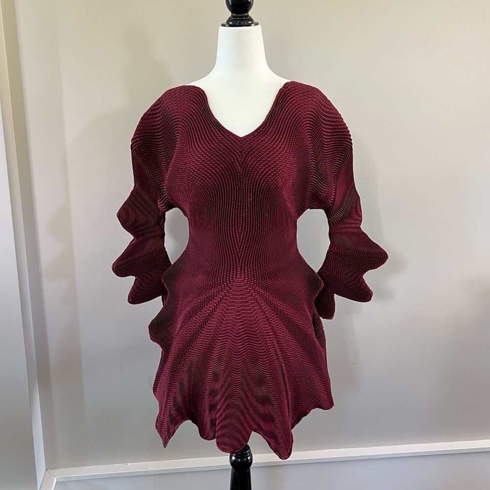 RARE Issey Miyake Aurora Borealis Symphonies Tunic Dress JP 2